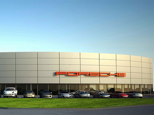 Hier geht es zu den ersten Bildern vom neuen Porsche Zentrum.